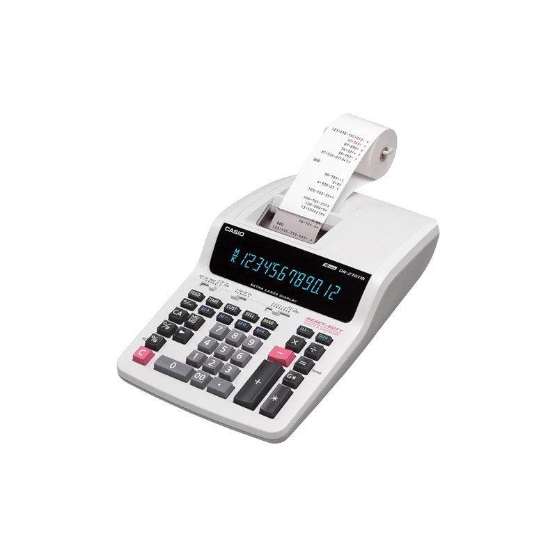 Casio DR270TM Print Calculator 12 Digits