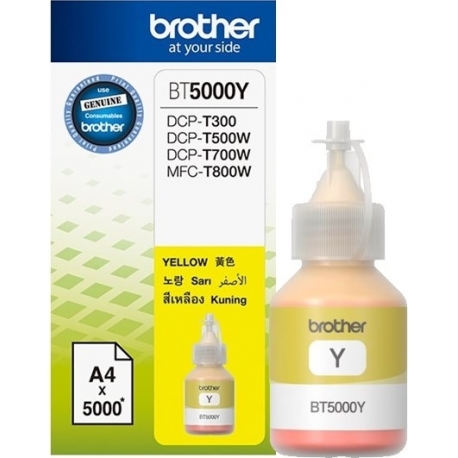 Brother BT5000Y 油墨盒 黃色
