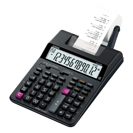 Casio HR-100RC 2-color Print Calculator 12 Digits