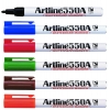 Artline EK-500A Wyteboard Marker Black/Blue/Red/Brown/Green/Orange