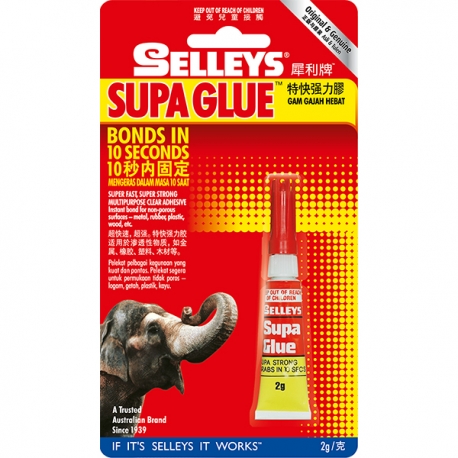 Selleys 110411R Supa Glue 2g