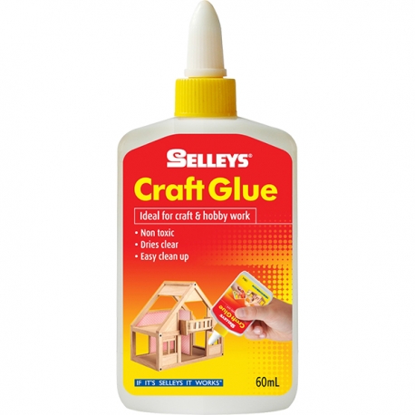 Selleys 301165 Craft Glue 60ml