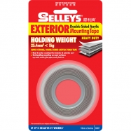 Selleys 302285 Mounting Tape Gray 18mm x 2m