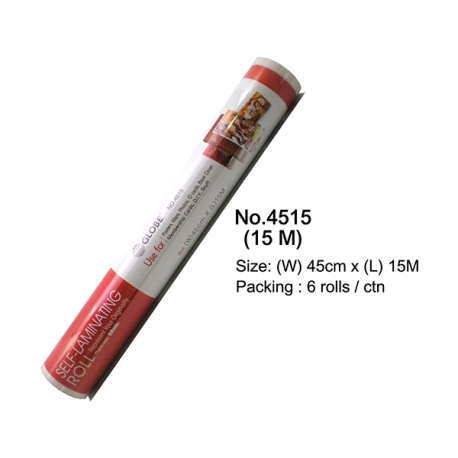 Globe 4515 Adhesive Clear Film 45cmx15M Clear