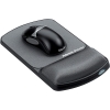 "Fellowes 9175101 Grey Gel Wrist Rest & Mouse Pad w/Microban - Graphite"