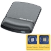 "Fellowes 9175101 Grey Gel Wrist Rest & Mouse Pad w/Microban - Graphite"