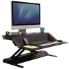 Fellowes 07901 Lotus Sit-Stand Workstation Black