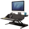 Fellowes 07901 Lotus Sit-Stand Workstation Black