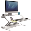 Fellowes 09901 Lotus Sit-Stand Workstation White