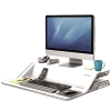 Fellowes 09901 Lotus Sit-Stand Workstation White
