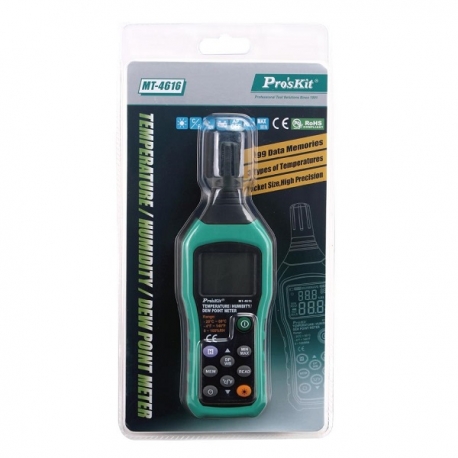 Pro'sKit MT-4616 Temperature / Humidity / Dew point Meter