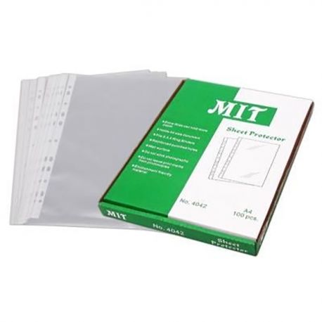 MIT 4060 Copy Safe A4 Glossy Clear 0.08mm 100Pcs