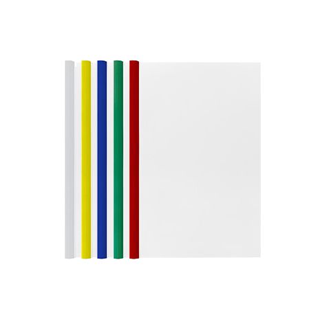 Q355 Q Tube Plastic Folder F4 White/Blue/Green/Red/Yellow