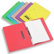 Rexel 紙質彈簧文件套 F4 米/灰/藍/綠/橙/粉紅/紅/黃色