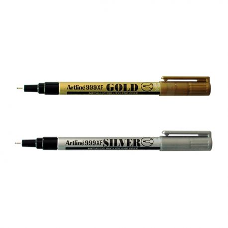 Artline 999XF Paint Marker 0.8mm Golden/Silver
