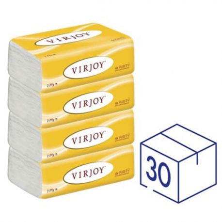 Virjoy 2-Ply Face Tissue 30Packs