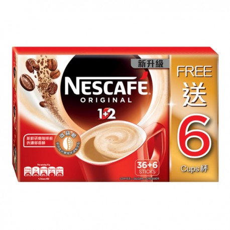 Nestle Nescafe Original 1+2 15g 42's