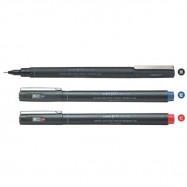 Uni PIN-02-200 Drawing Pen 0.2mm Black/Blue/Red