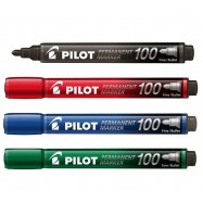 Pilot 百樂牌 SCA-100 Super Color 油性箱頭筆 幼咀 黑色/藍色/紅色/綠色