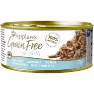 Applaws Broth Cat Tins Tuna Fillet 70g 24Cans