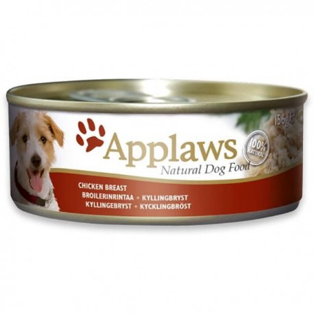 Applaws Broth Dog Tin Chicken Breast 156g 16Cans