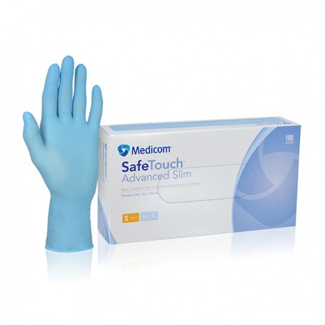 Medicom Safe Touch Nitrile 1175C Powder Free Gloves 100's