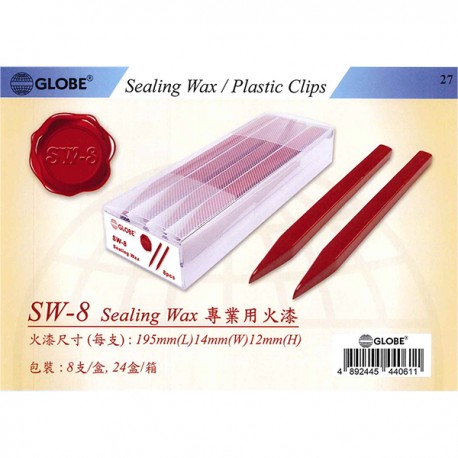 Globe SW-8 Sealing Wax 8's