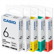Casio 卡西歐 EZ 標籤帶 6毫米x8米