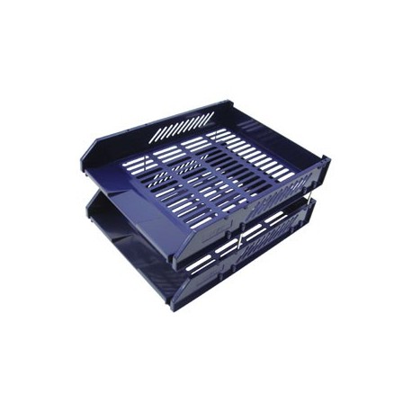 HR-223 Double Layer Document Tray A4 Blue