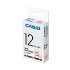 Casio XR-12YW1 EZ Label Tape 12mmx8M Black On White