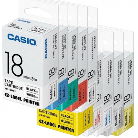 Casio EZ Label Tape 18mmx8M