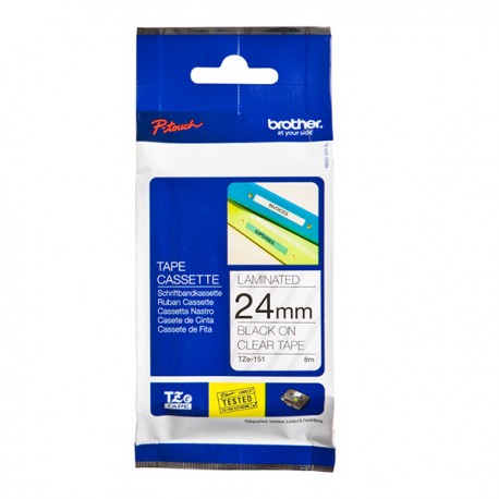 Brother TZe Laminated Tape 24mmx8M