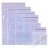 PE Zipper Bag 7"x10" 100's Clear