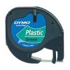 Dymo Letratag Plastic Tape 12mmx4M