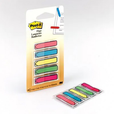 3M Post-it 684-ARR2 Arrow Flags 5Colors