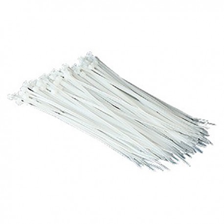 Cable Tie 8"x4mm 500's White