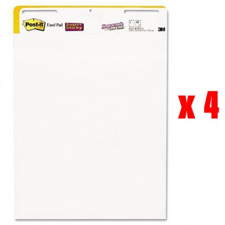 3M Post-it 559 Easel Pad 30Pages 4Packs