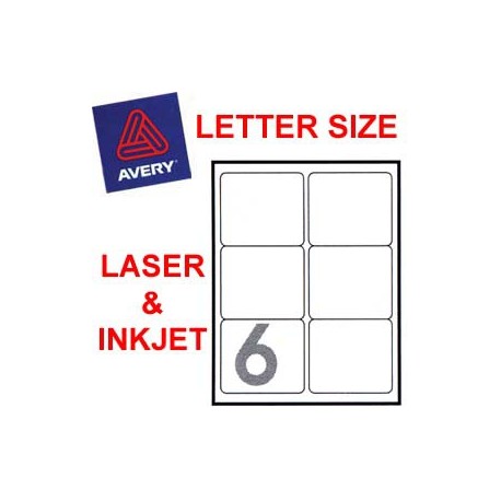 Avery 5164 Mailing Labels 84.7mmx101.6mm 600's White