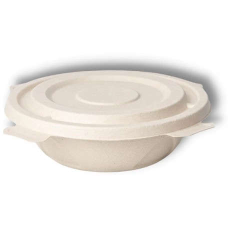 Beybo Plastic Biodegradable & Compostable Bagasse Bowl 750ml 300Sets