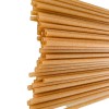 Beybo Plastic Biodegradable & Compostable Cocktail Sugarcane Straws Flat End 6mmx150mm 7000Pcs