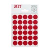 MIT WS-401 Sealing Labels Dia.16mm 120's Red