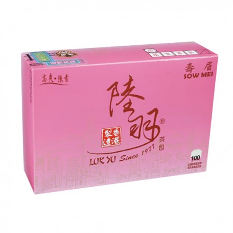 陸羽 中國茶包 壽眉 100片