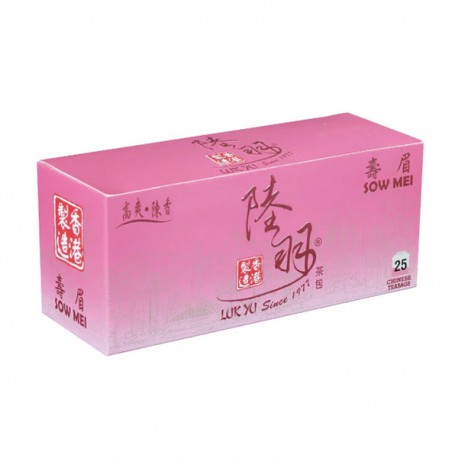 陸羽 中國茶包 壽眉 25片