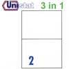 Unistat U4282 Multipurpose Labels A4 210mmx148mm 200's White