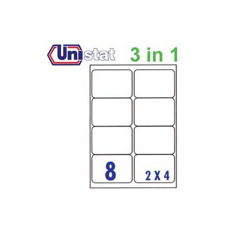 Unistat U4269 Multipurpose Labels A4 99.1mmx67.7mm 800's White