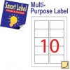 Smart Label 2542 Multipurpose Labels A4 83.8mmx50.8mm 1000's White