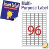Smart Label 2503 Multipurpose Labels A4 30.5mmx16.9mm 9600's White