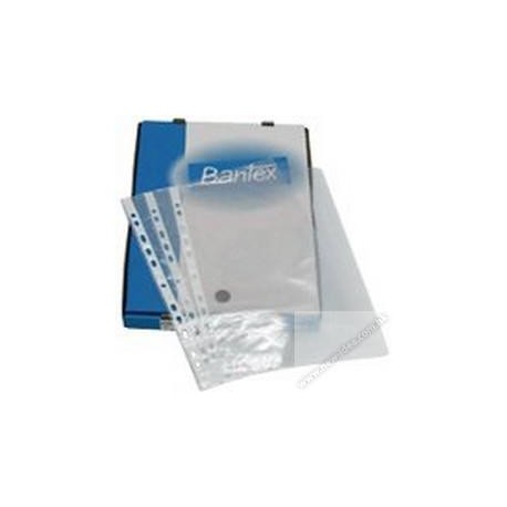 Bantex 2040 Copy Safe A4 0.06mm Top Open Glossy 100Sheets