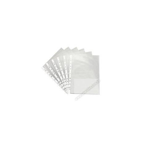 Bantex 2012 Copy Safe A4 0.13mm Top Open Glossy Clear 100Sheets