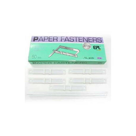 Plastic Fastener 8cm 50's White
